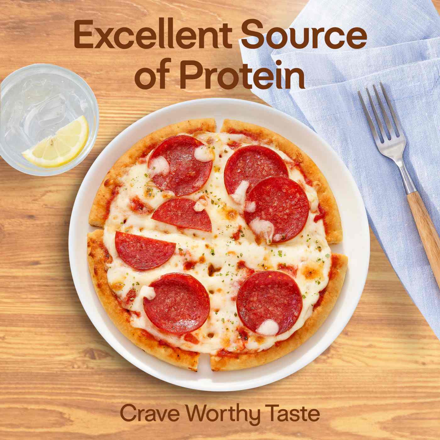 Lean Cuisine 21g Protein Frozen Pizza - Pepperoni; image 4 of 7