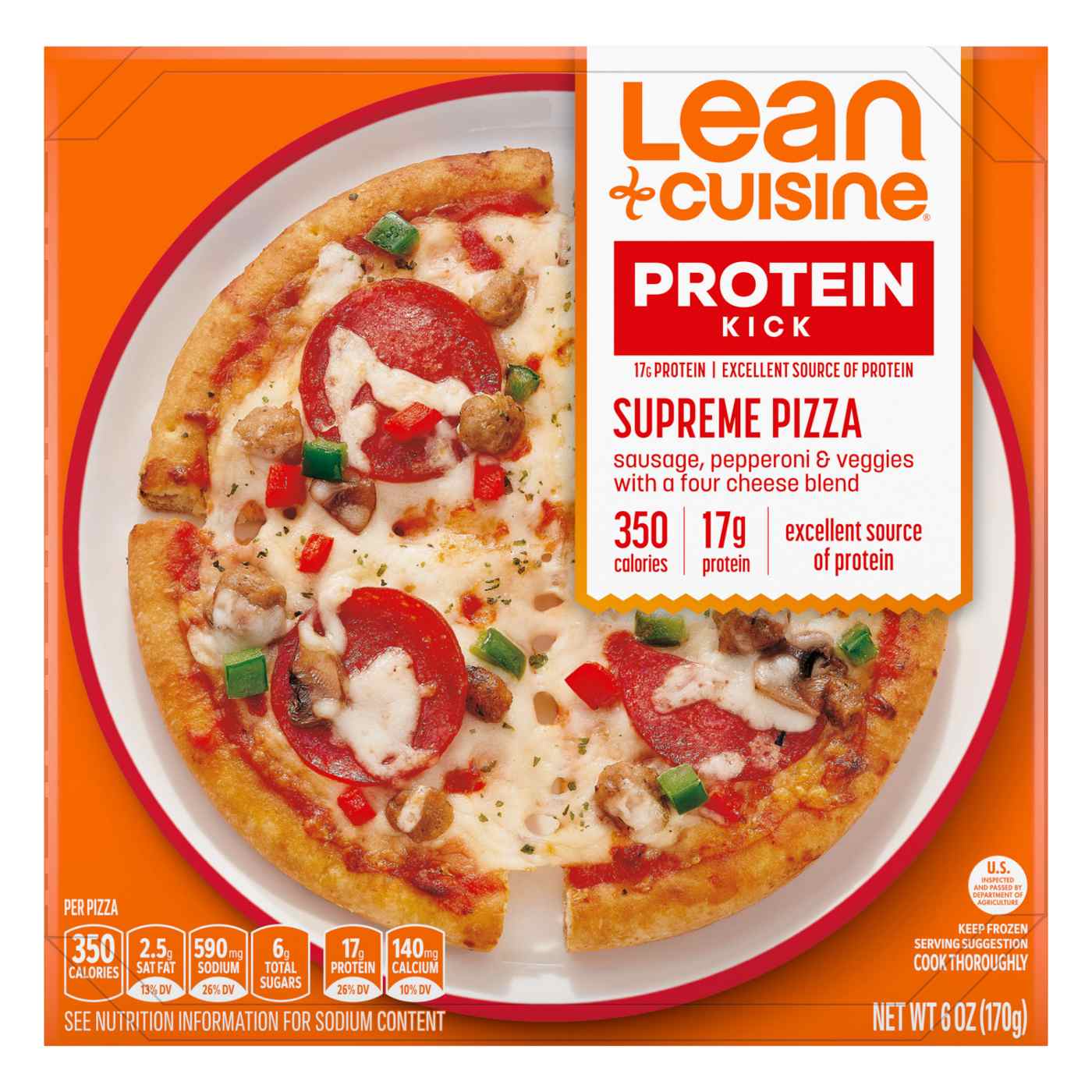 Lean Cuisine 17g Protein Frozen Pizza - Supreme; image 1 of 7