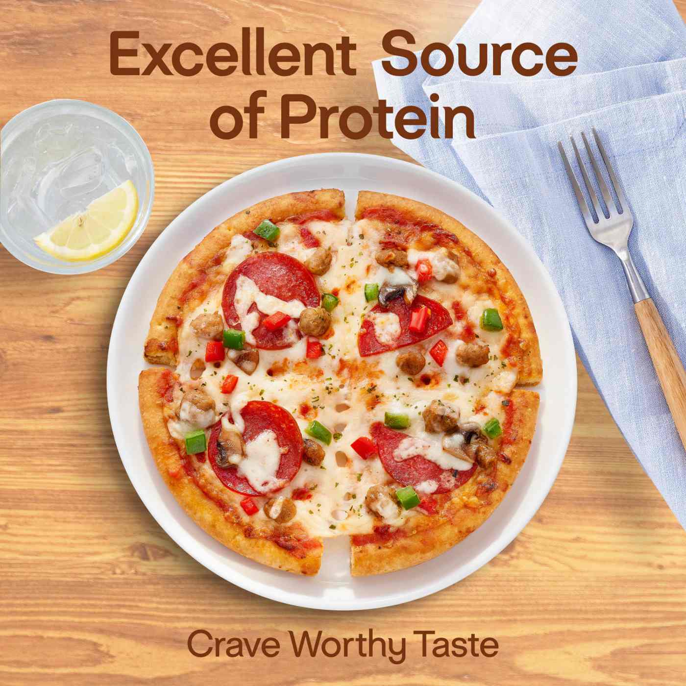 Lean Cuisine 17g Protein Frozen Pizza - Supreme; image 3 of 7