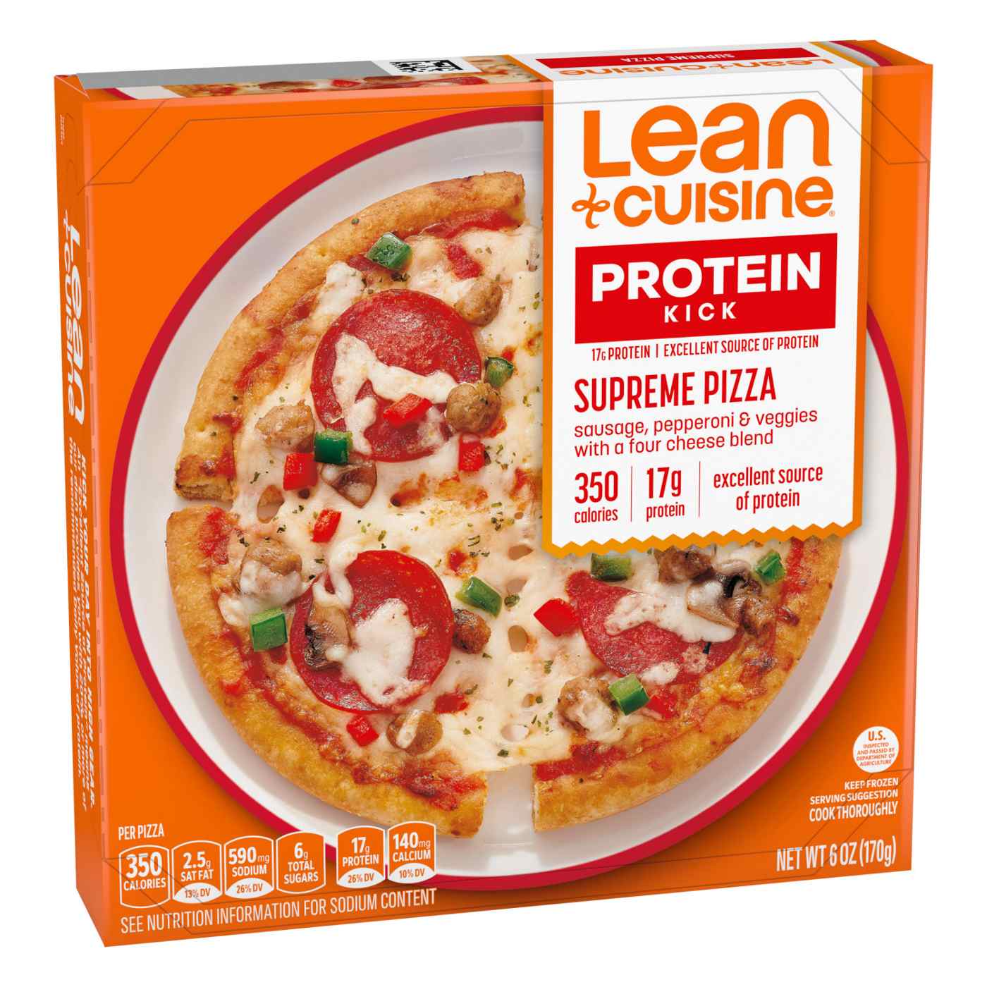 Lean Cuisine 17g Protein Frozen Pizza - Supreme; image 7 of 7