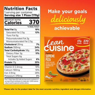 Lean Cuisine Personal Size Supreme Frozen Pizza