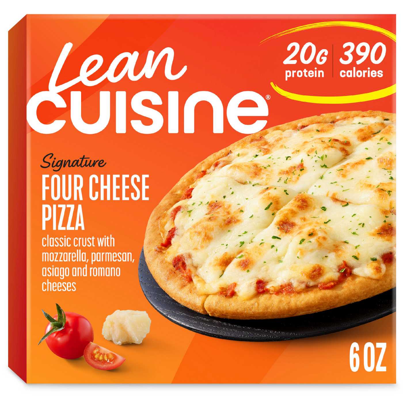 Lean Cuisine 20g Protein Personal Size Four Cheese Frozen Pizza; image 1 of 8