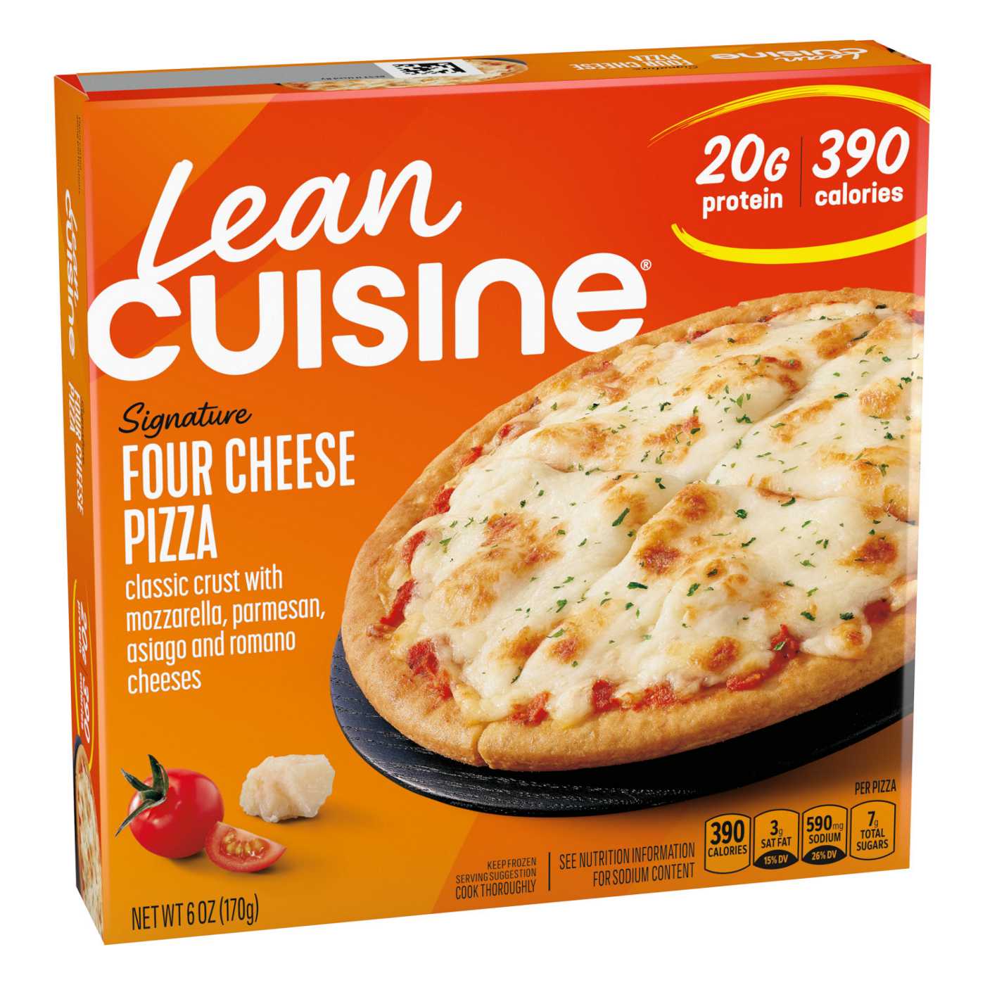 Lean Cuisine 20g Protein Personal Size Four Cheese Frozen Pizza; image 2 of 8