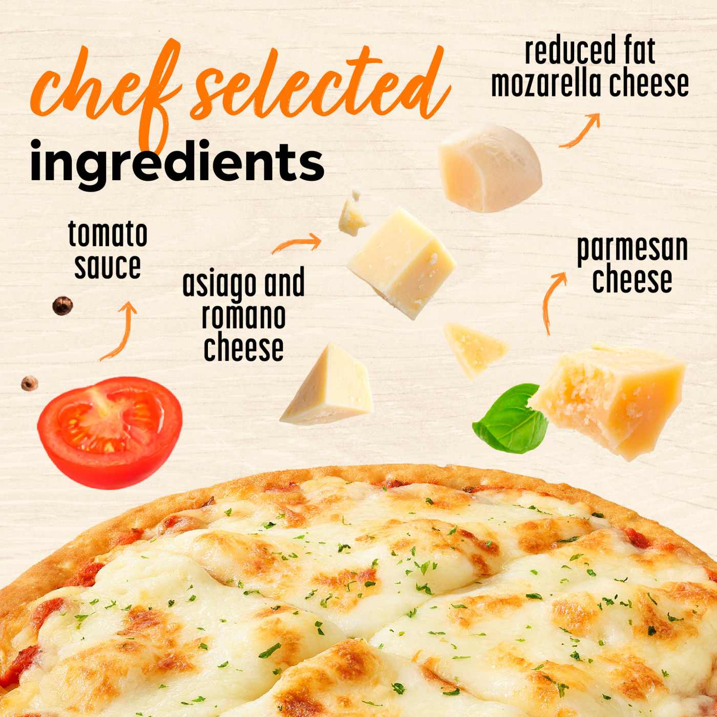 Lean Cuisine 20g Protein Personal Size Four Cheese Frozen Pizza; image 6 of 8
