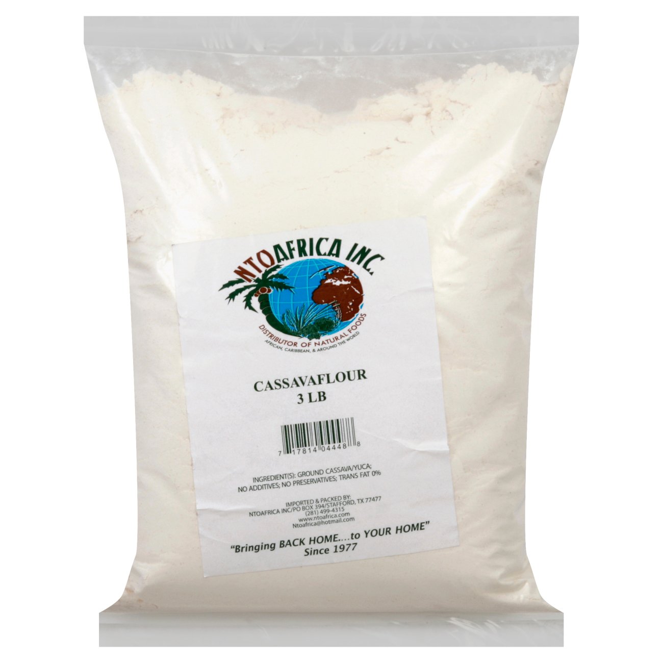 Nto Africa Cassava Flour Shop Flour At H E B 9696