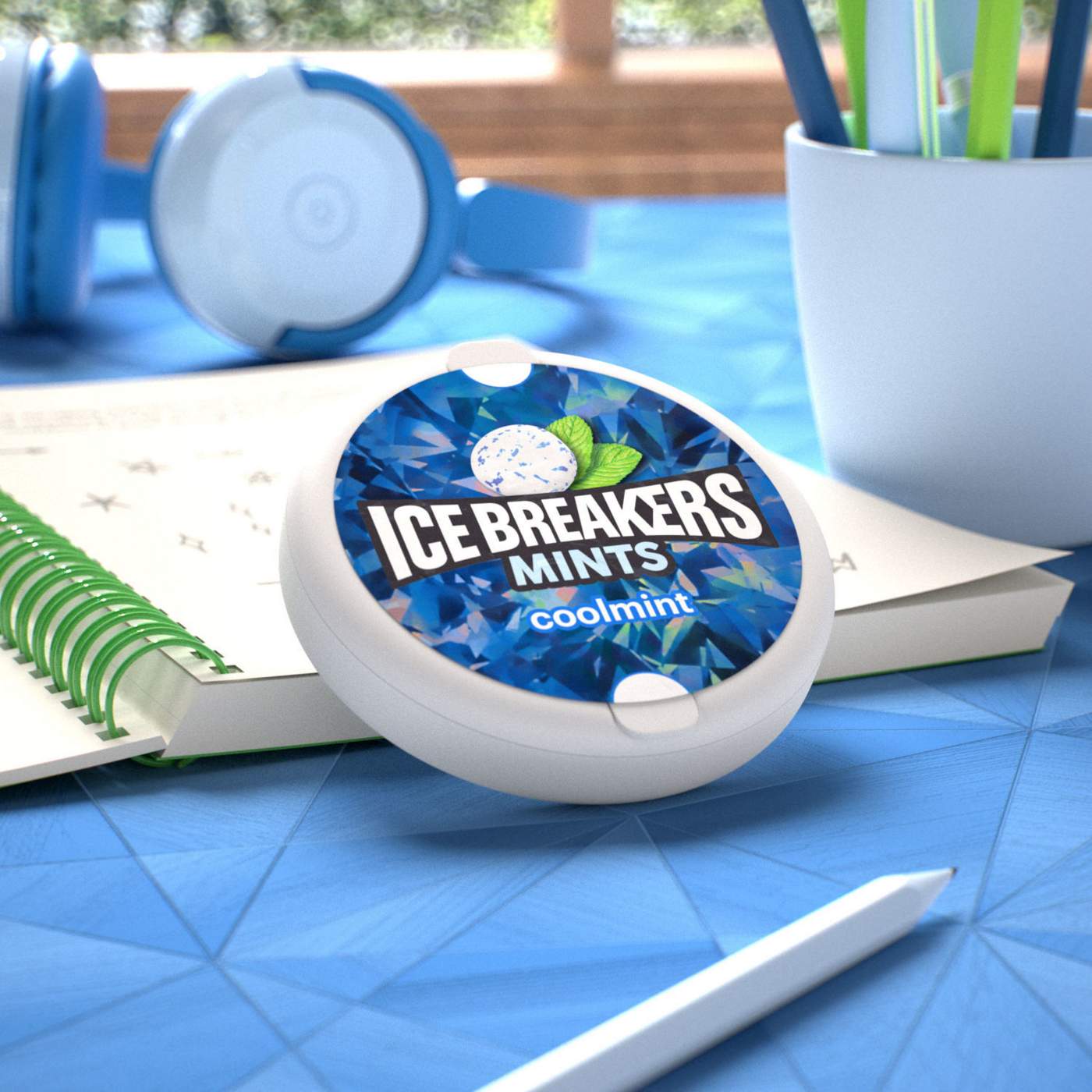 Ice Breakers Cool Mint Sugar Free Mints; image 3 of 7