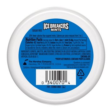 Ice Breakers Cool Mint Sugar Free Mints, 1.5 oz