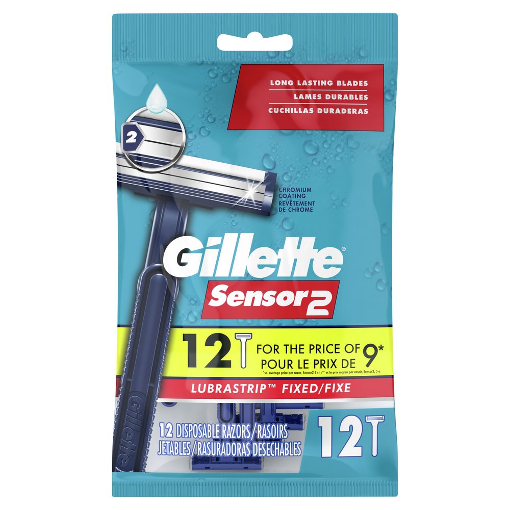Gillette Sensor2 Head Disposable Razors - Shop Bath & Skin Care H-E-B