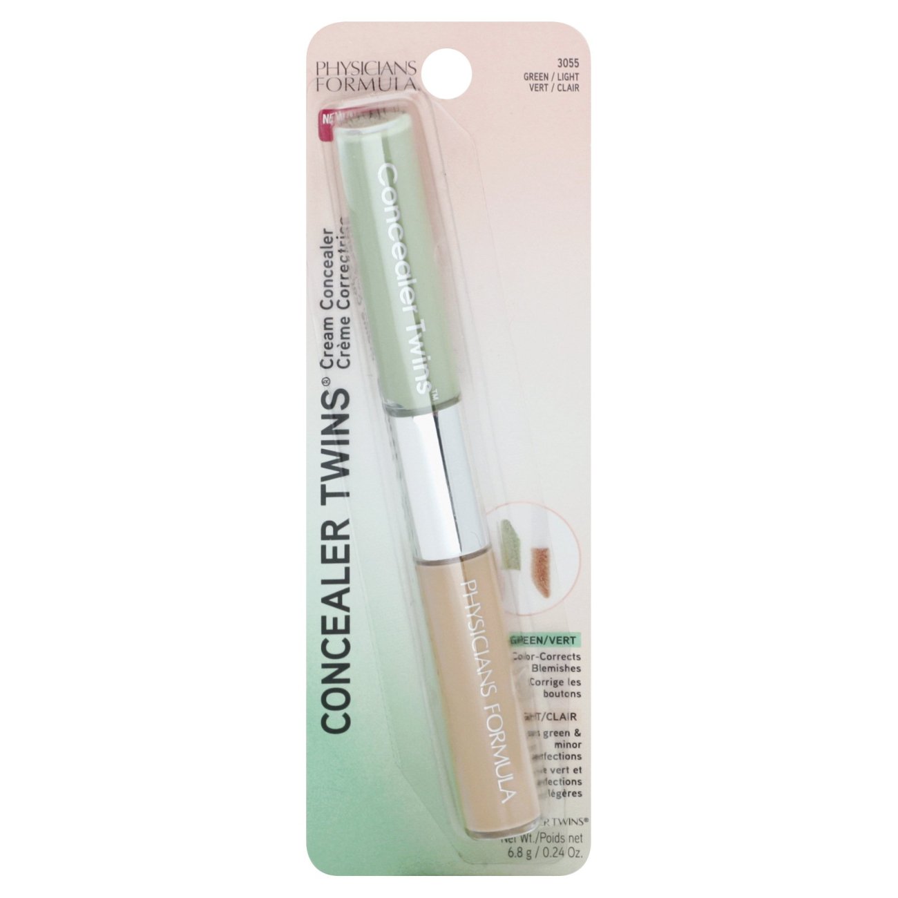 Physicians Formula Concealer Twins Green/Light Correct & Cover Cream