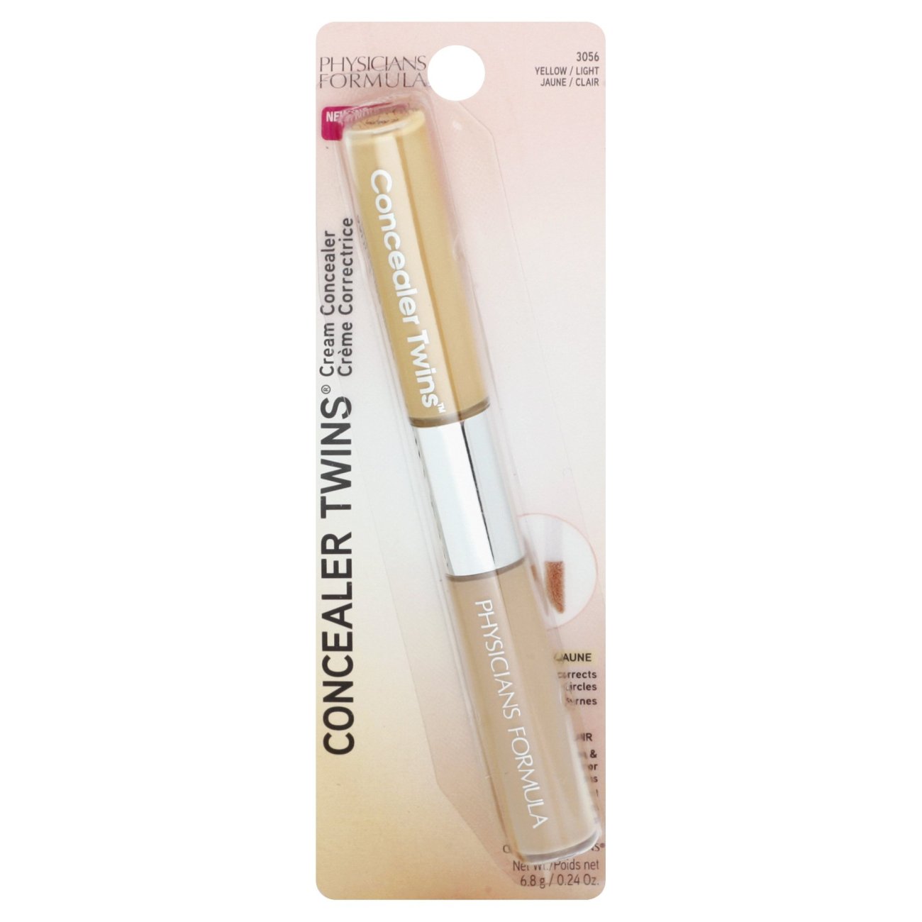 Physicians Formula Concealer Twins Yellow/Light 2in1 Correct and
