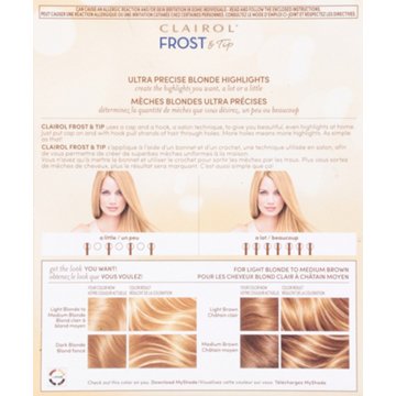 Clairol Frost & Tip Ultra Precise Blonde Highlights for Light Blonde/Medium Brown