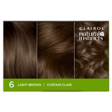 Clairol Natural Instincts Vegan Demi-Permanent Hair Color - 6 Light Brown
