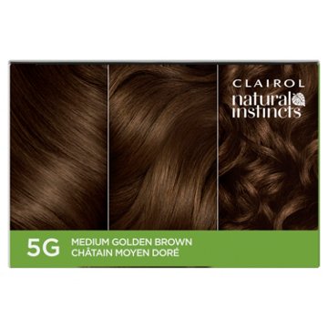 Clairol Natural Instincts Vegan Demi-Permanent Hair Color - 5G Medium Golden Brown