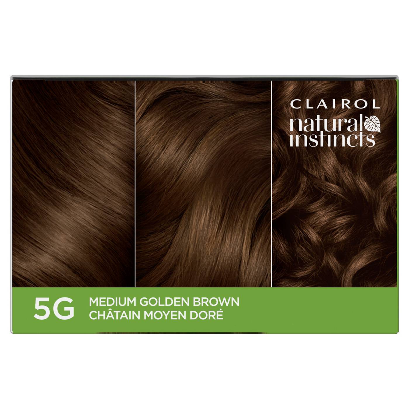 Clairol Natural Instincts Vegan Demi-Permanent Hair Color - 5G Medium Golden Brown; image 6 of 10