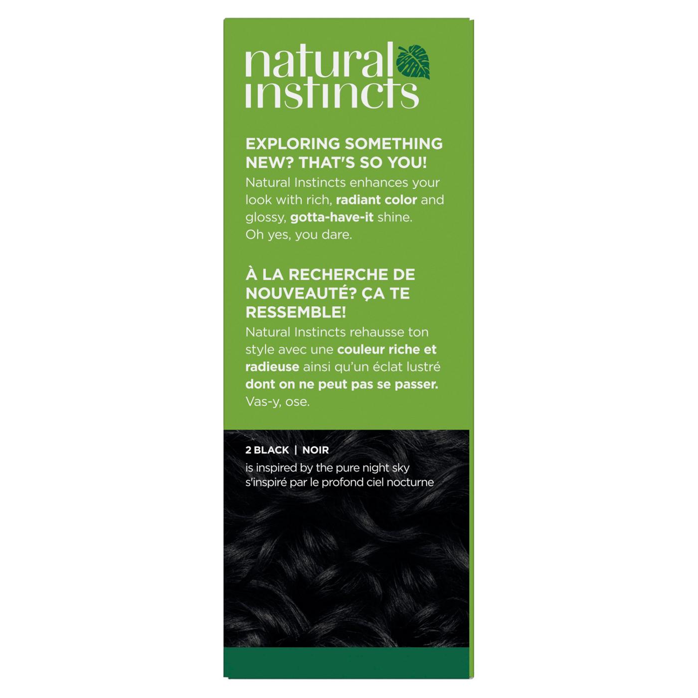 Clairol Natural Instincts Vegan Demi-Permanent Hair Color - 2 Black; image 2 of 10