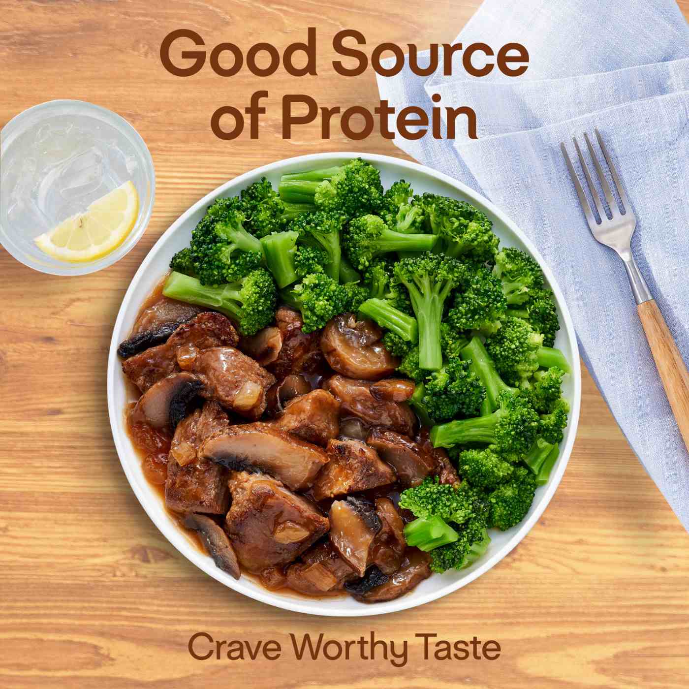 Lean Cuisine 14g Protein Steak Portabella Frozen Meal; image 5 of 7