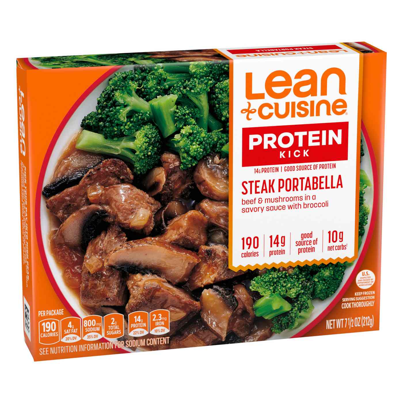 Lean Cuisine 14g Protein Steak Portabella Frozen Meal; image 6 of 7