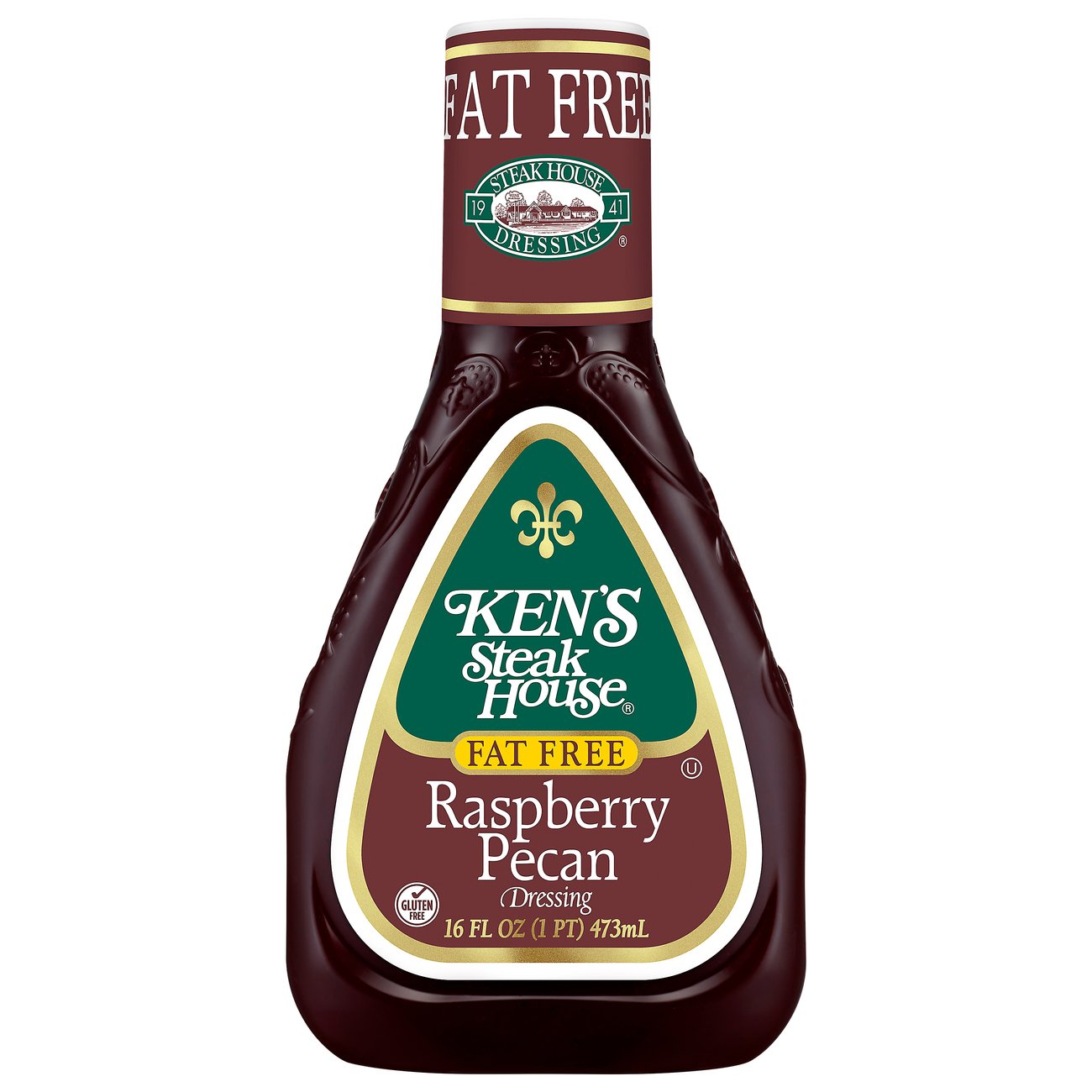 Ken's Steak House Fat Free Raspberry Pecan Dressing Shop Salad