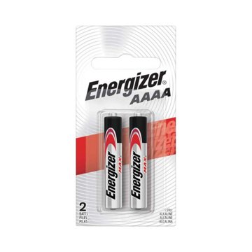 Energizer Alkaline AAAA Batteries, 2 pk