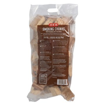 H-E-B Hickory Wood Smoking Chunks, 720 cu. in.
