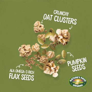 Nature's Path Organic Pumpkin Seed + Flax Granola 