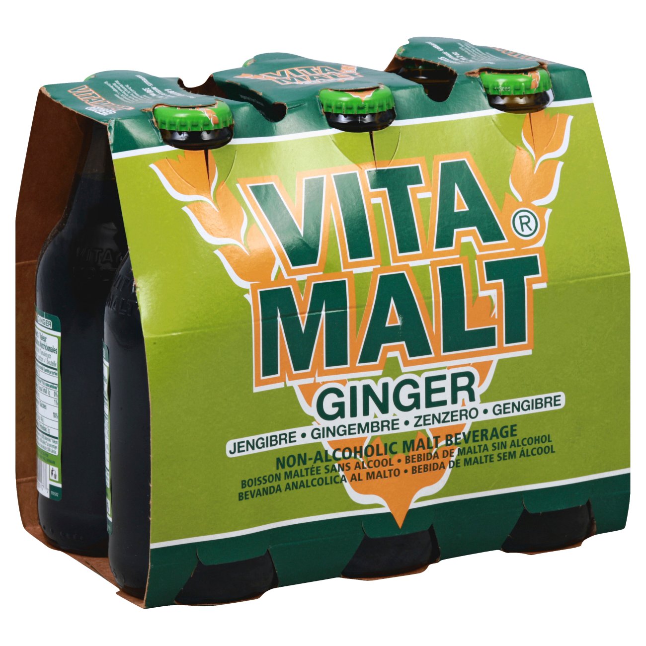 Vita Malt Alcohol Free Ginger Malt Beverage Shop Soda at HEB