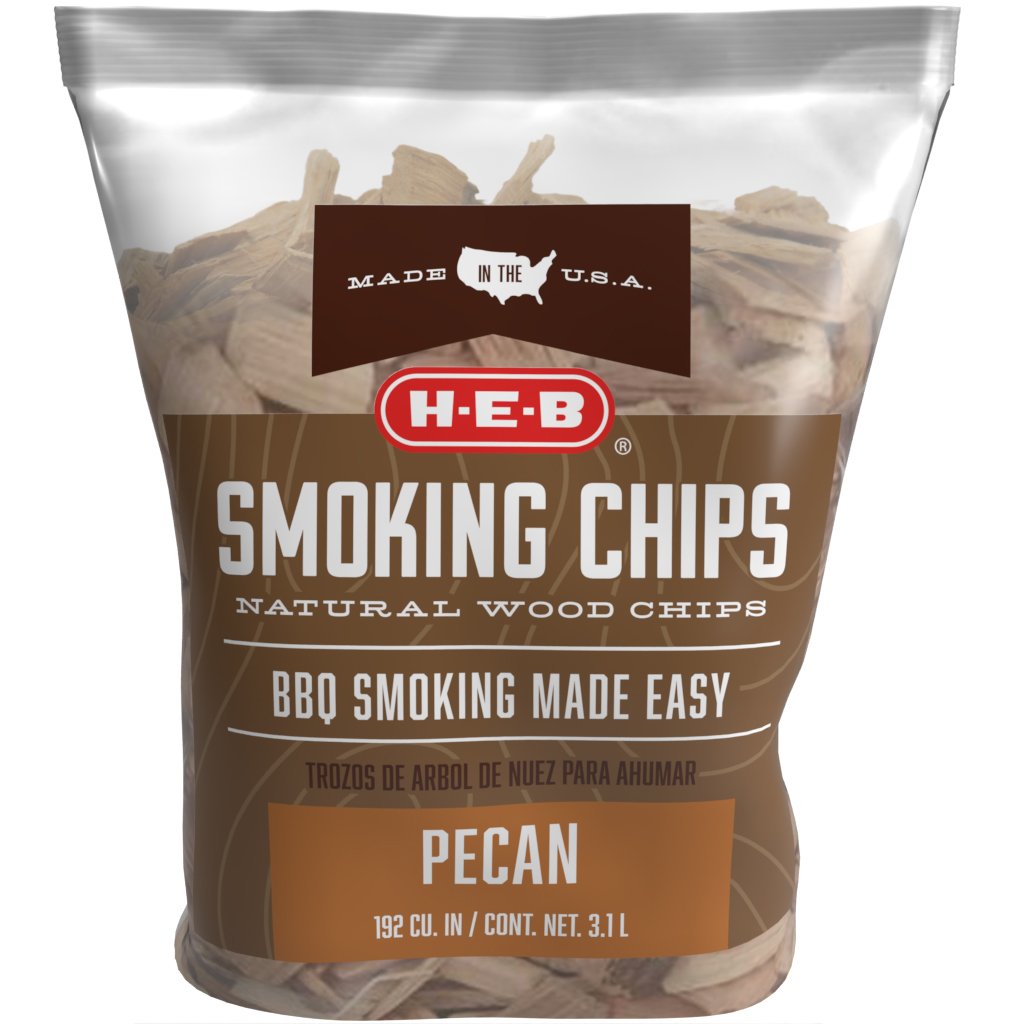 H-E-B Pecan Smoking Wood Chips - Shop Charcoal, Wood & Fuel At H-E-B