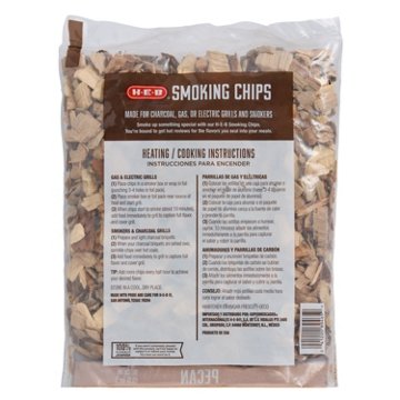 H-E-B Pecan Wood Smoking Chips, 192 cu. in.