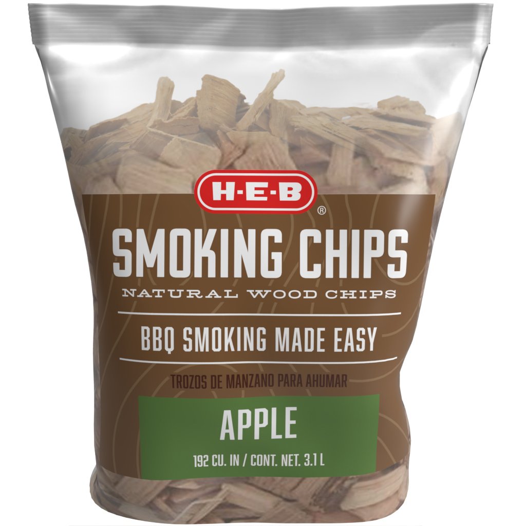 H E B Apple Smoking Wood Chips Shop Charcoal Wood Fuel At H E B