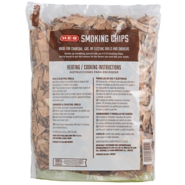 H-E-B Applewood Wood Smoking Chips, 192 cu. in.
