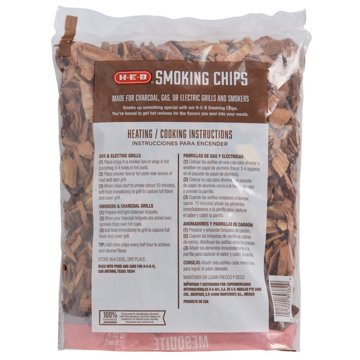H-E-B Mesquite Wood Smoking Chips, 192 cu. in.