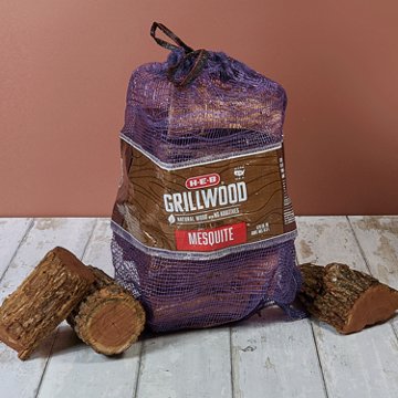 H-E-B Natural Mini Mesquite Grillwood, 570 cu. in.