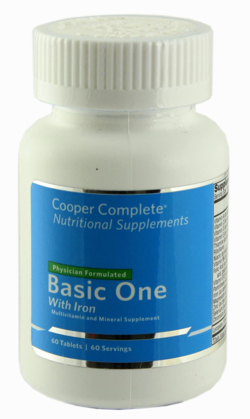 Cooper complete basic one with iron shop multivitamins at h e b