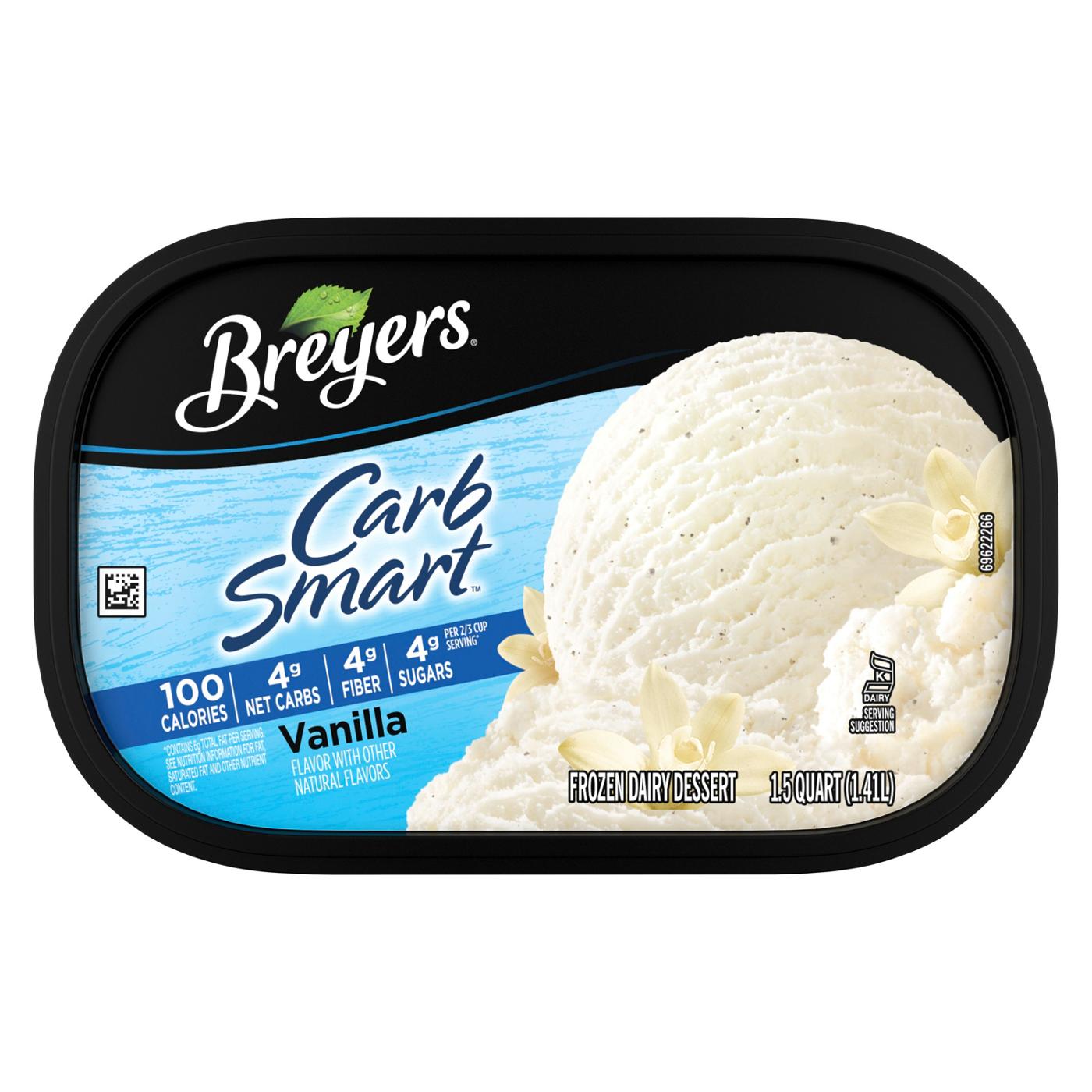 Breyers Carb Smart Vanilla Frozen Dairy Dessert; image 4 of 6