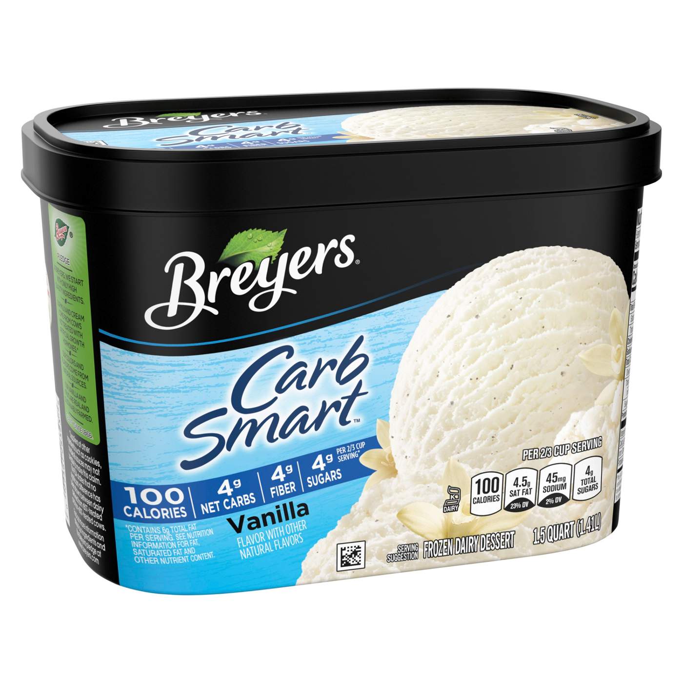 Breyers Carb Smart Vanilla Frozen Dairy Dessert; image 5 of 6