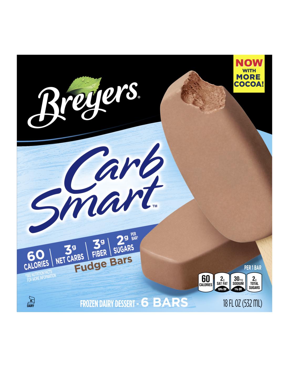 Breyers Carb Smart Fudge Bars; image 1 of 6