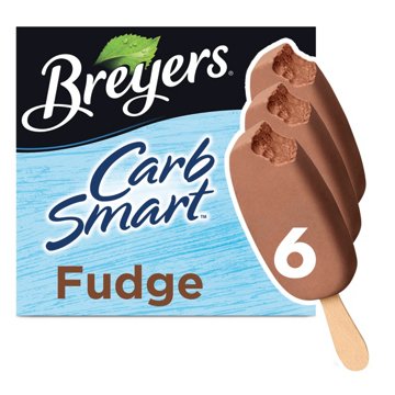 Breyers Carb Smart Fudge Bars, 6 ct