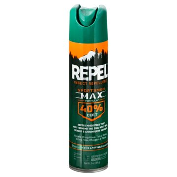 Repel Sportsmen Max Formula Insect Repellent Aerosol Spray, 6.5 oz