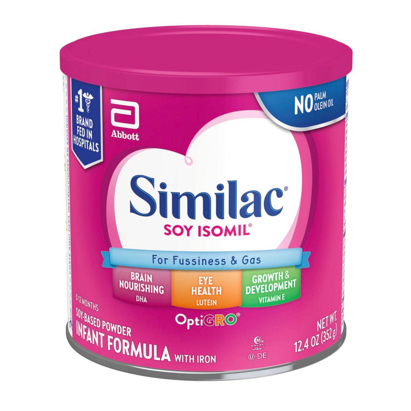 Similac Soy Isomil Powder Infant Formula with Iron; image 2 of 9