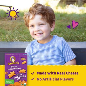 Annie's Cheddar Bunnies Baked Crackers