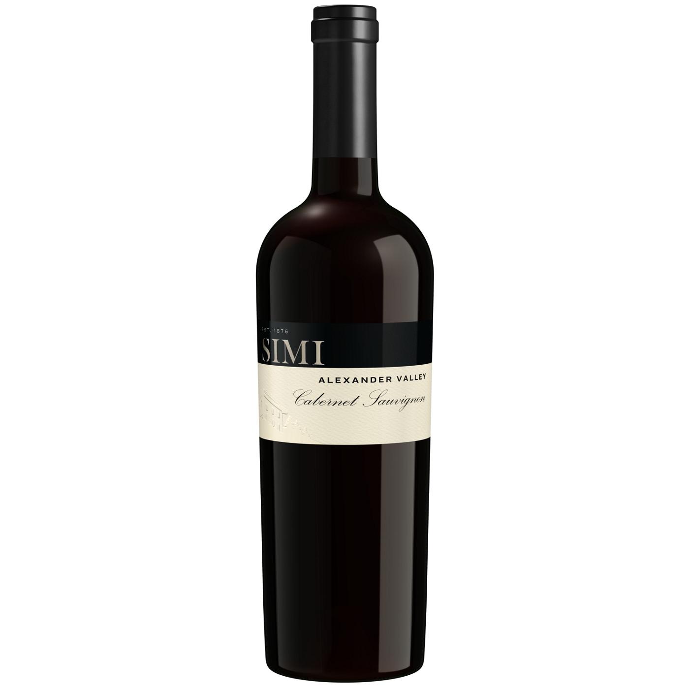 SIMI Alexander Valley Landslide Vineyard Cabernet Sauvignon Red Wine 750 mL Bottle; image 1 of 9