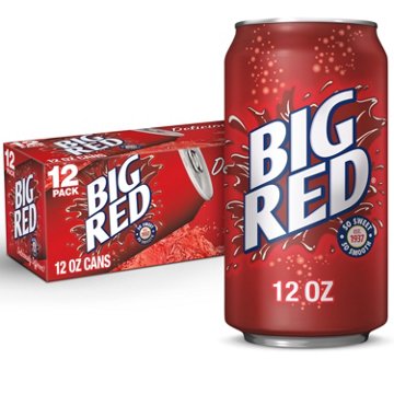 Big Red Soda 12 oz Cans, 12 pk