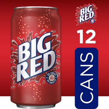 Big Red Soda 12 oz Cans, 12 pk