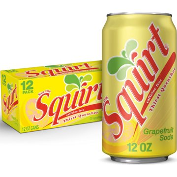 Squirt Citrus Grapefruit Soda 12 pk Cans