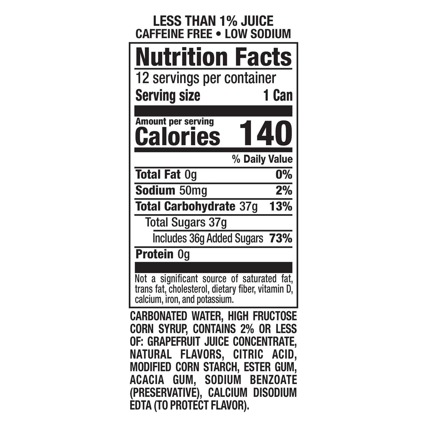 Squirt Grapefruit Soda 12 pk Cans Shop Soda at HEB