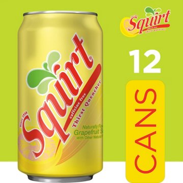 Squirt Citrus Grapefruit Soda 12 pk Cans