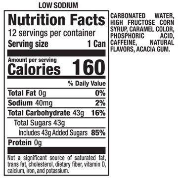 RC Cola Soda 12 pk Cans