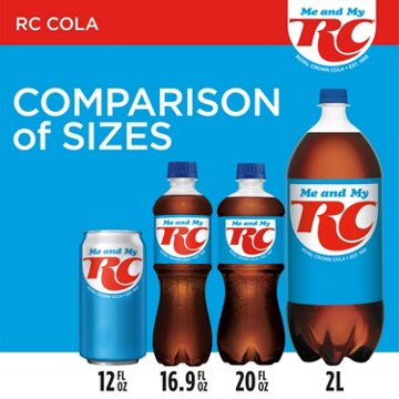 RC Cola Soda 12 pk Cans