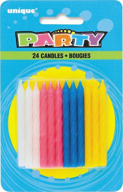 Unique Twist Candles, Assorted Varieties - Shop Birthday candles at H-E-B