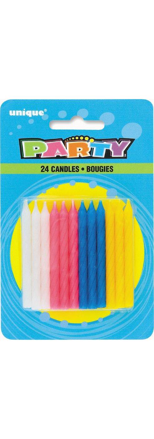 Unique Twist Candles, Assorted Varieties - Shop Birthday candles at H-E-B